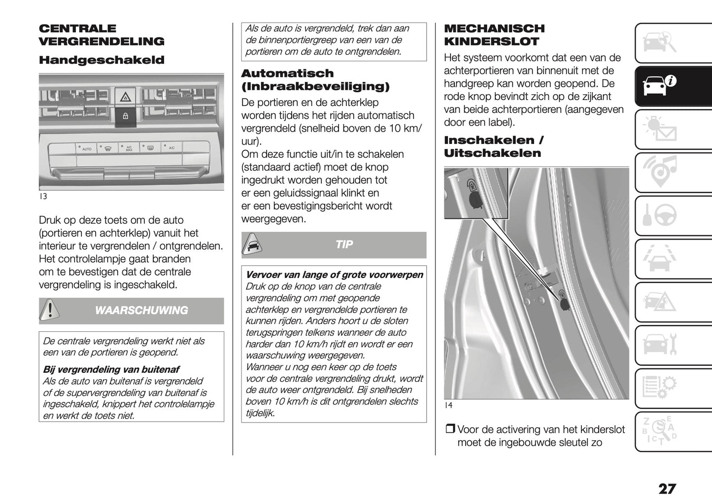 2025 Fiat Grande Panda Gebruikershandleiding | Nederlands