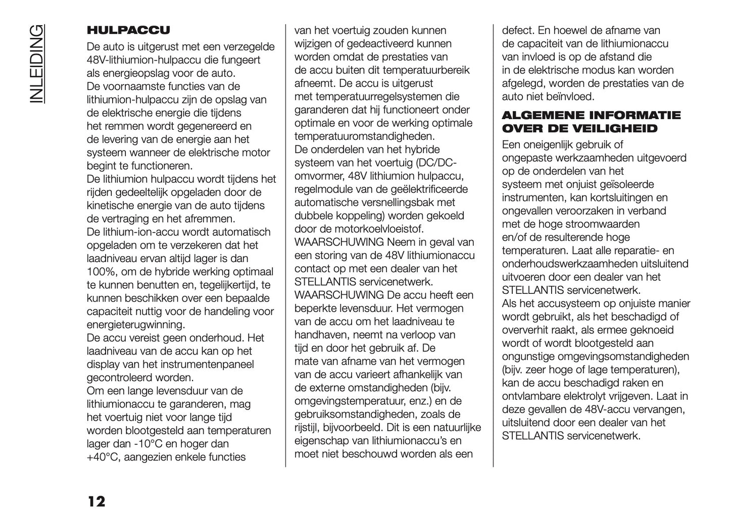 2026 Fiat Grande Panda Gebruikershandleiding | Nederlands