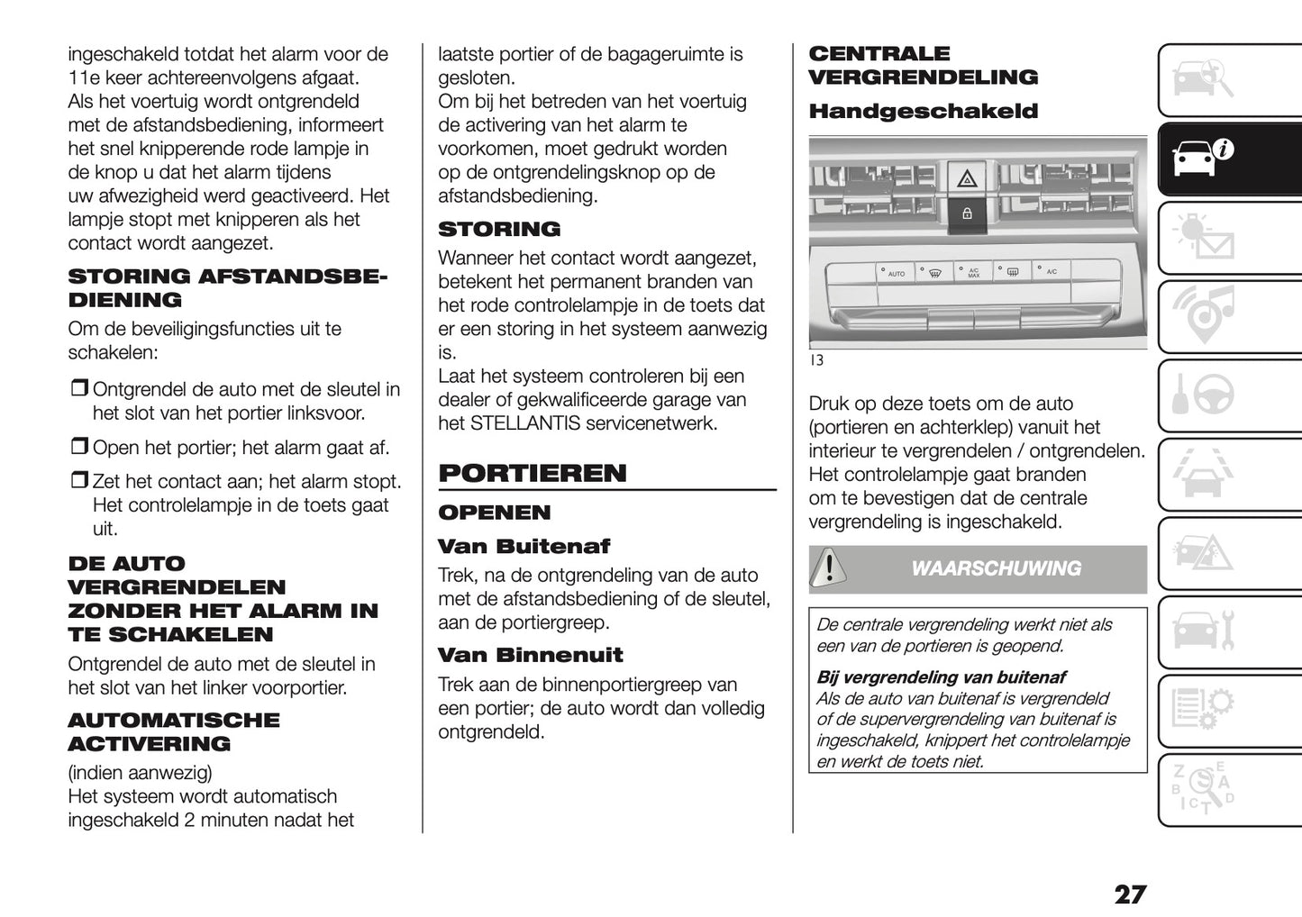 2026 Fiat Grande Panda Gebruikershandleiding | Nederlands