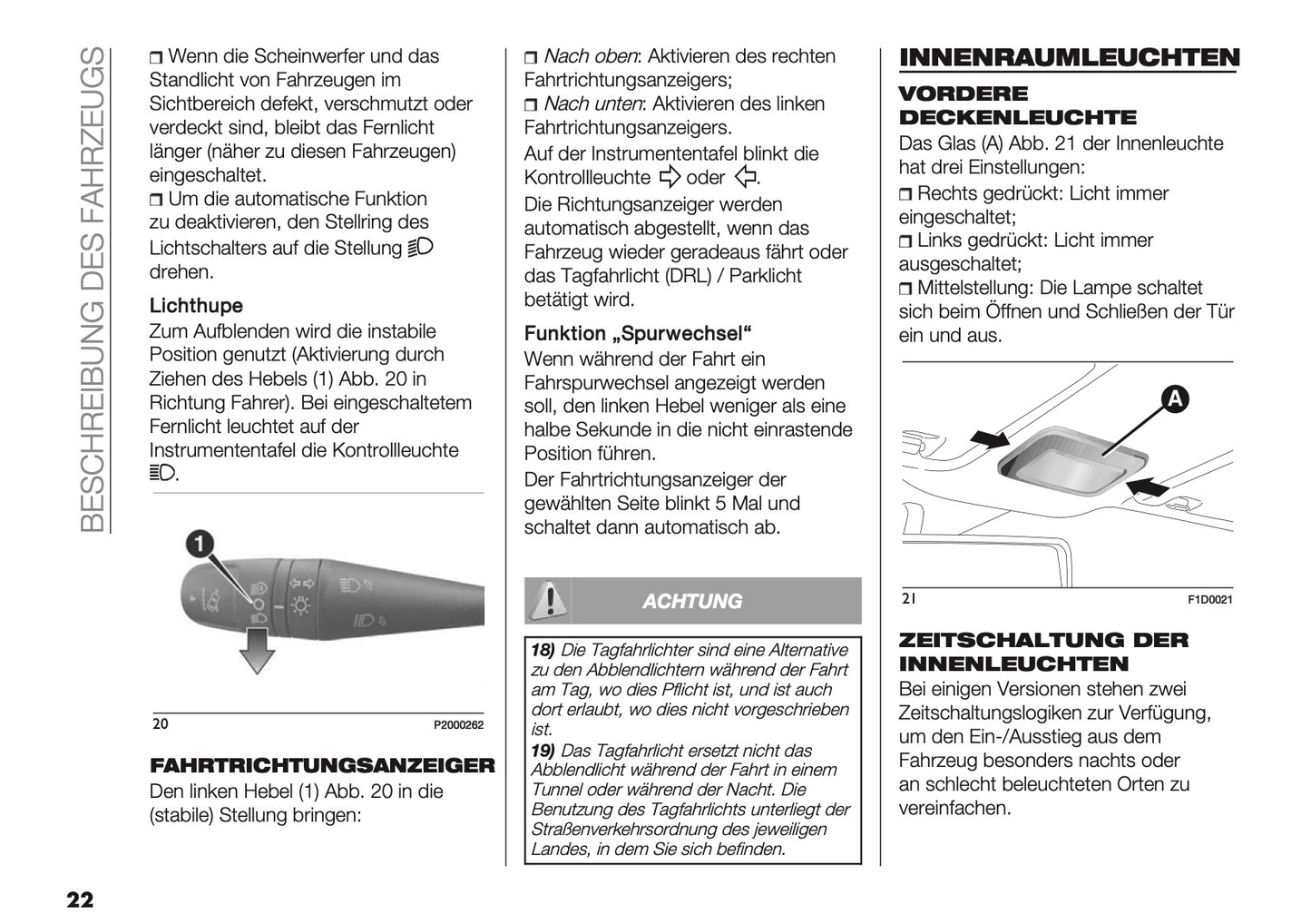 2026 Fiat Panda/Pandina Owner's Manual | German