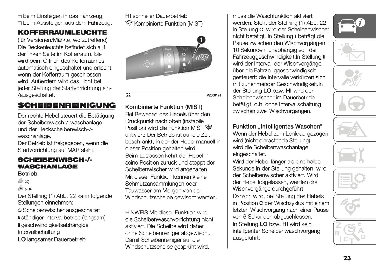 2026 Fiat Panda/Pandina Owner's Manual | German