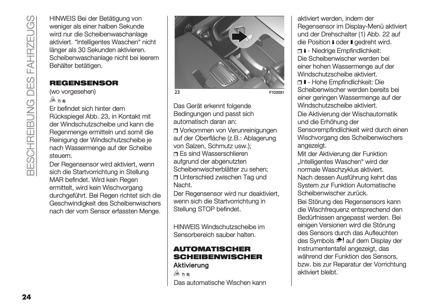 2026 Fiat Panda/Pandina Owner's Manual | German