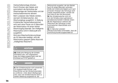 2026 Fiat Panda/Pandina Owner's Manual | German