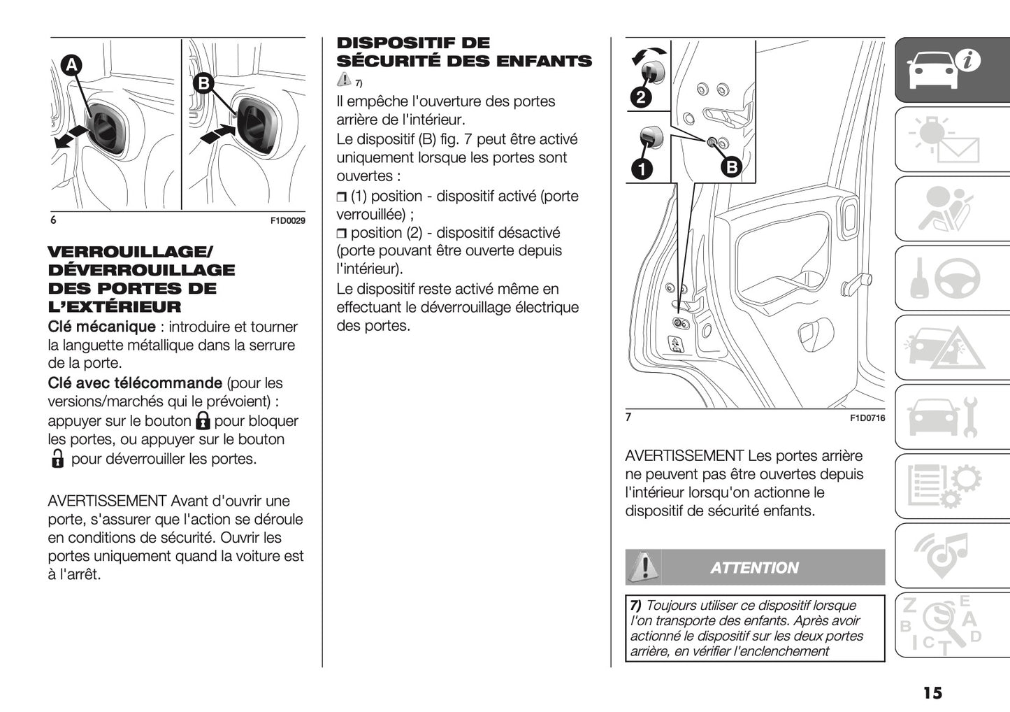 2024-2025 Fiat Panda/Panda Cross Manuel du propriétaire | Français