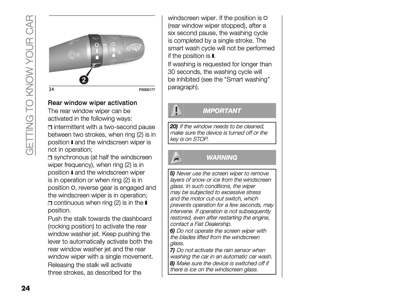 2025-2026 Fiat Panda/Pandina Owner's Manual | English