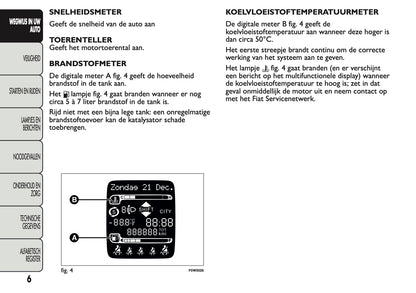 2013 Fiat Panda Owner's Manual | Dutch