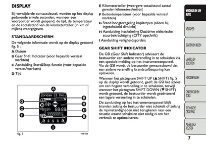 2013 Fiat Panda Owner's Manual | Dutch