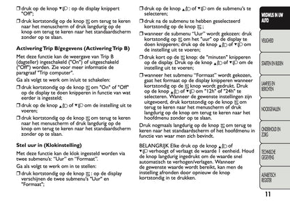 2013 Fiat Panda Owner's Manual | Dutch