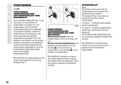 2017 Fiat Panda Gebruikershandleiding | Nederlands