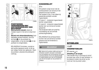 2018-2019 Fiat Panda Gebruikershandleiding | Nederlands