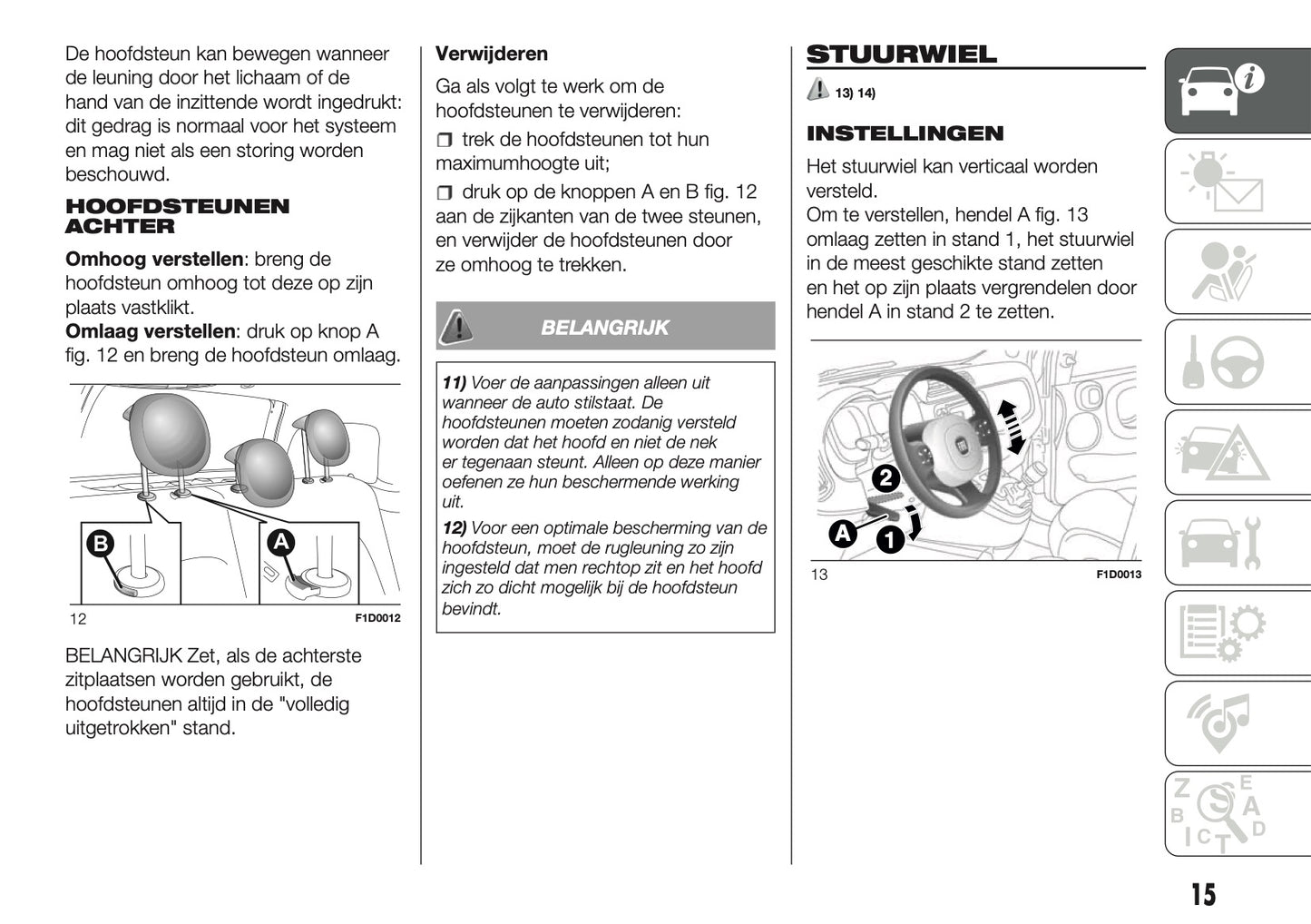 2018-2019 Fiat Panda Gebruikershandleiding | Nederlands