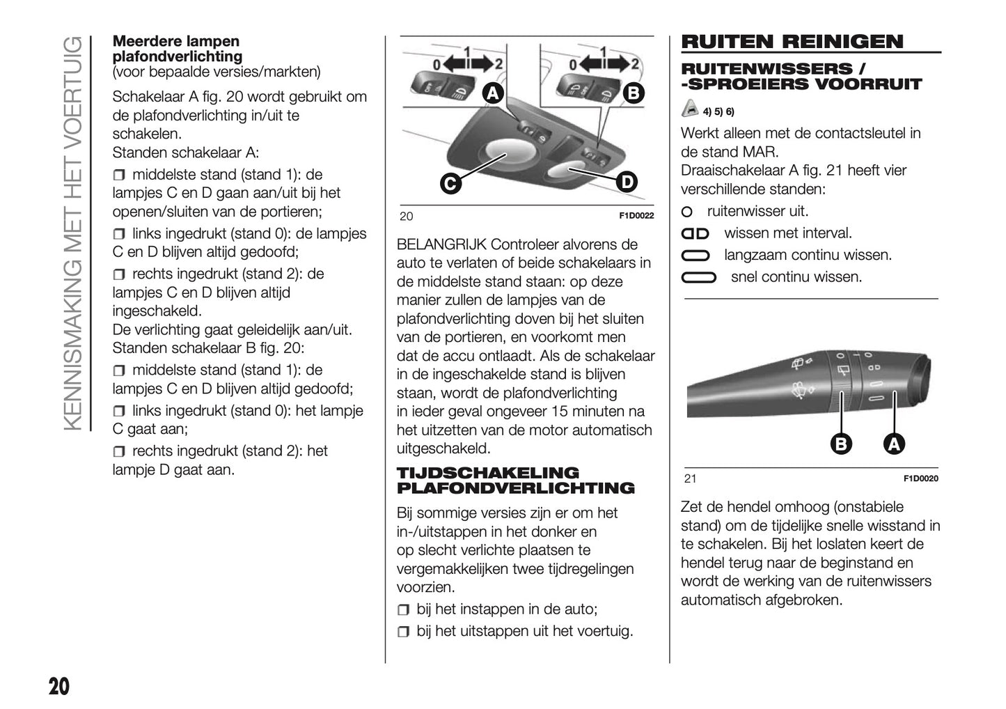 2018-2019 Fiat Panda Gebruikershandleiding | Nederlands