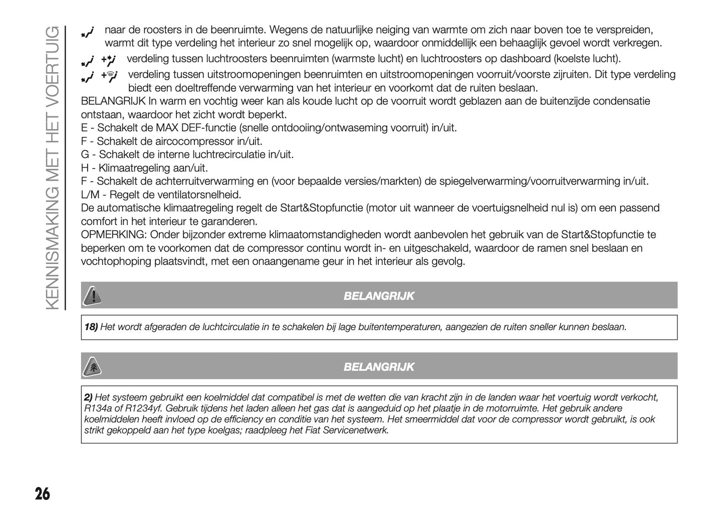 2018-2019 Fiat Panda Gebruikershandleiding | Nederlands
