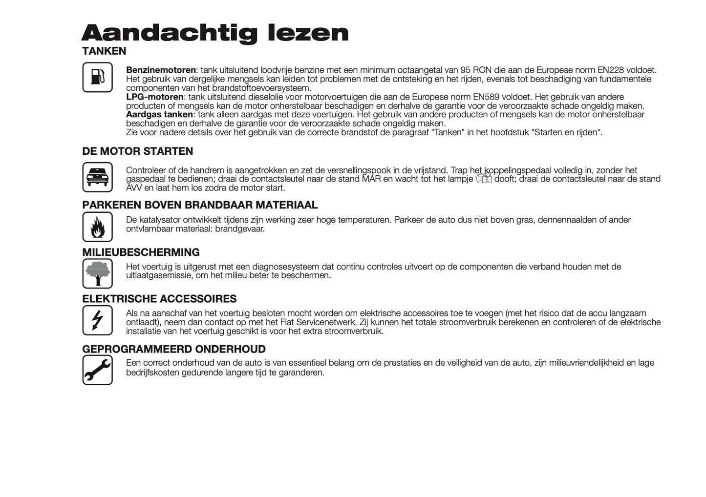 2018-2019 Fiat Panda Gebruikershandleiding | Nederlands