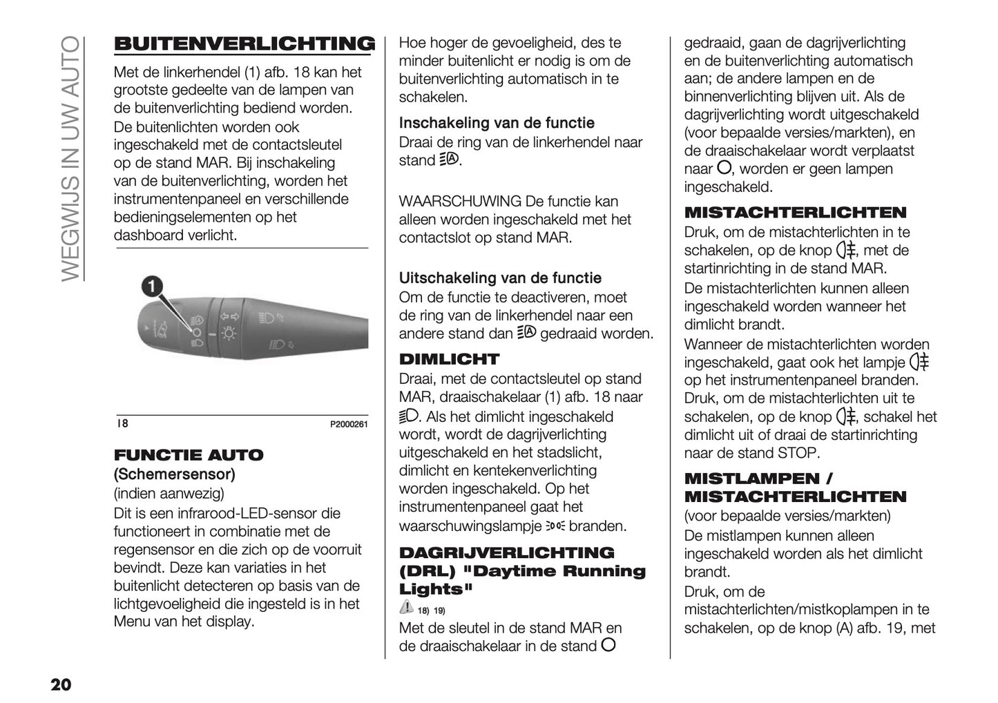 2026 Fiat Panda/Pandina Owner's Manual | Dutch