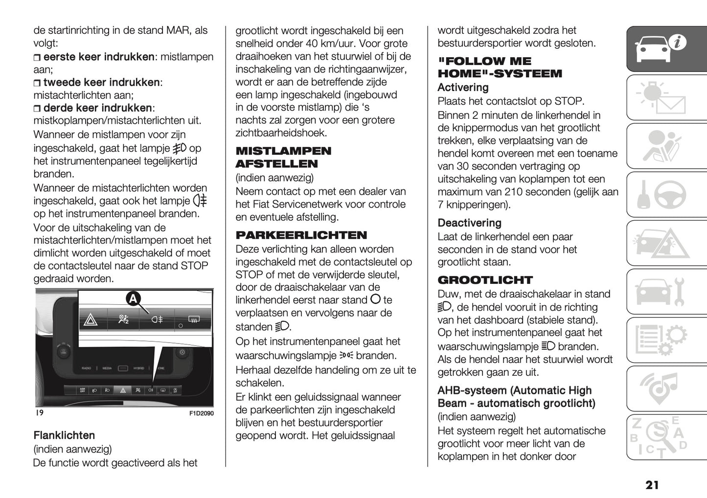 2026 Fiat Panda/Pandina Owner's Manual | Dutch