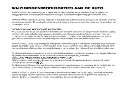 2026 Fiat Panda/Pandina Owner's Manual | Dutch