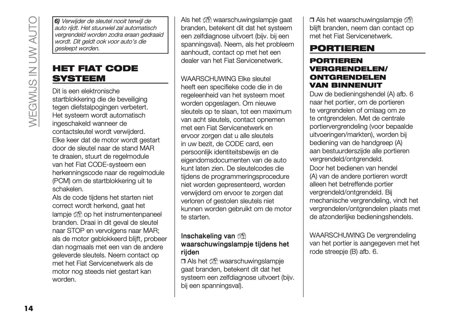 2024-2025 Fiat Panda/Pandina Gebruikershandleiding | Nederlands