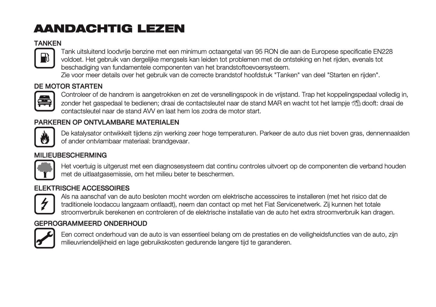 2024-2025 Fiat Panda/Pandina Gebruikershandleiding | Nederlands
