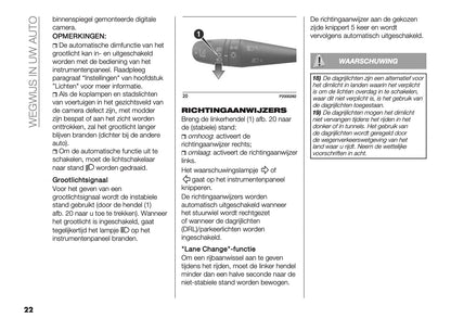 2024-2025 Fiat Panda/Pandina Gebruikershandleiding | Nederlands