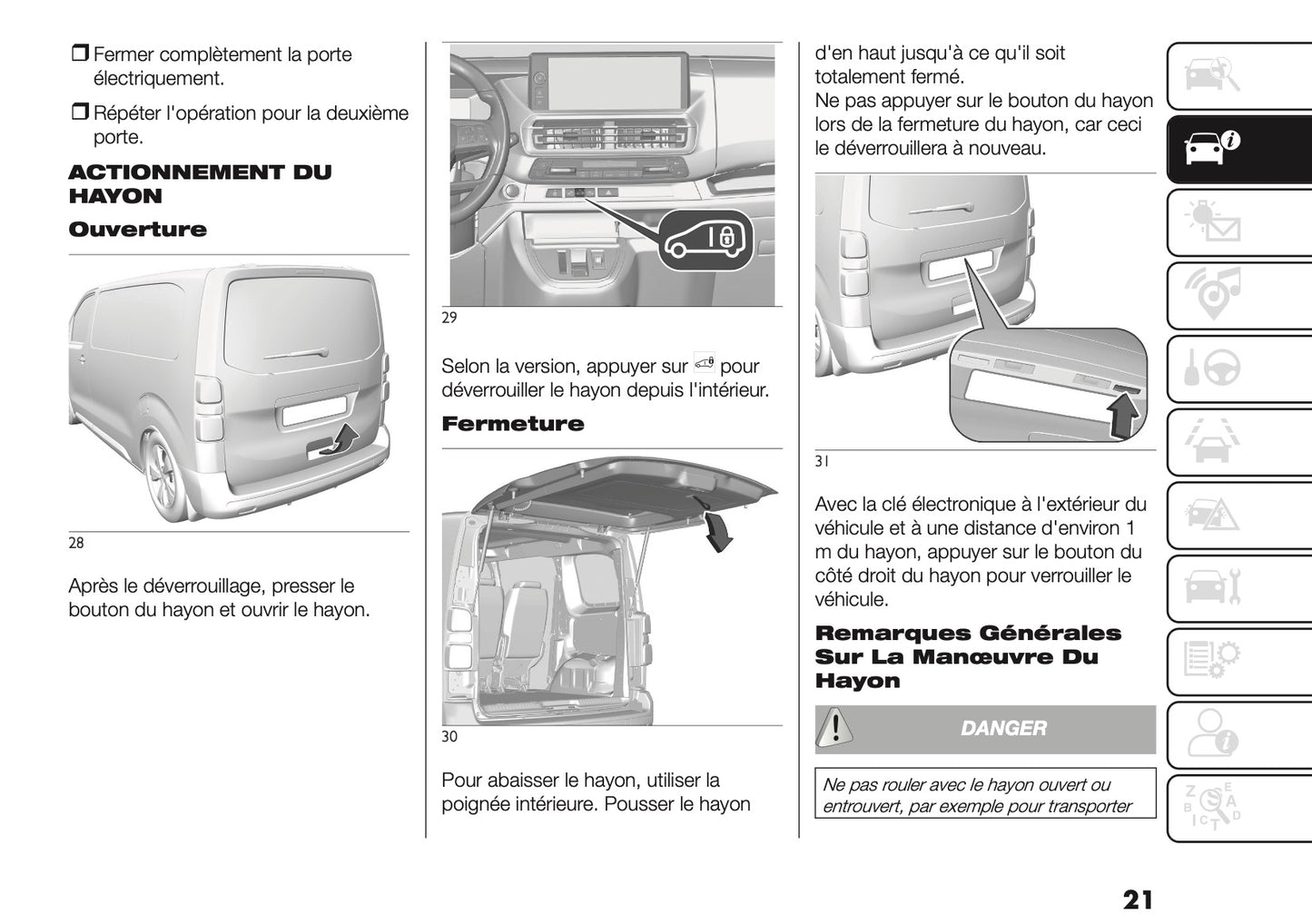 2026 Fiat Scudo/Ulysse Owner's Manual | French