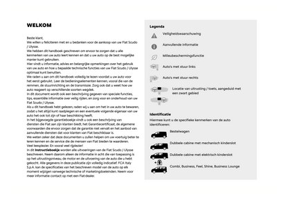 2024 Fiat Scudo/Ulysse Owner's Manual | Dutch