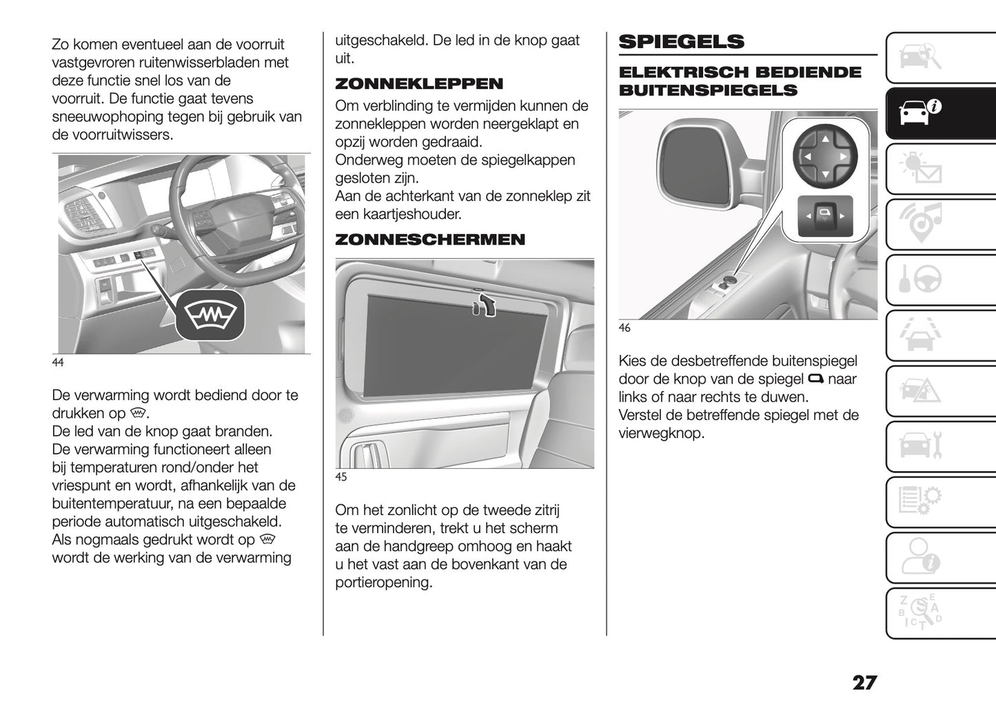 2026 Fiat Scudo/Ulysse Gebruikershandleiding | Nederlands