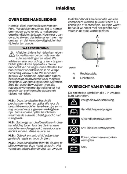 2014-2015 Ford B-Max Gebruikershandleiding | Nederlands