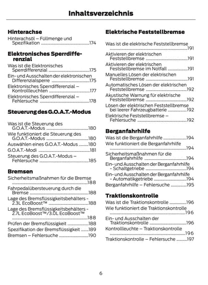 2026 Ford Bronco Owner's Manual | German