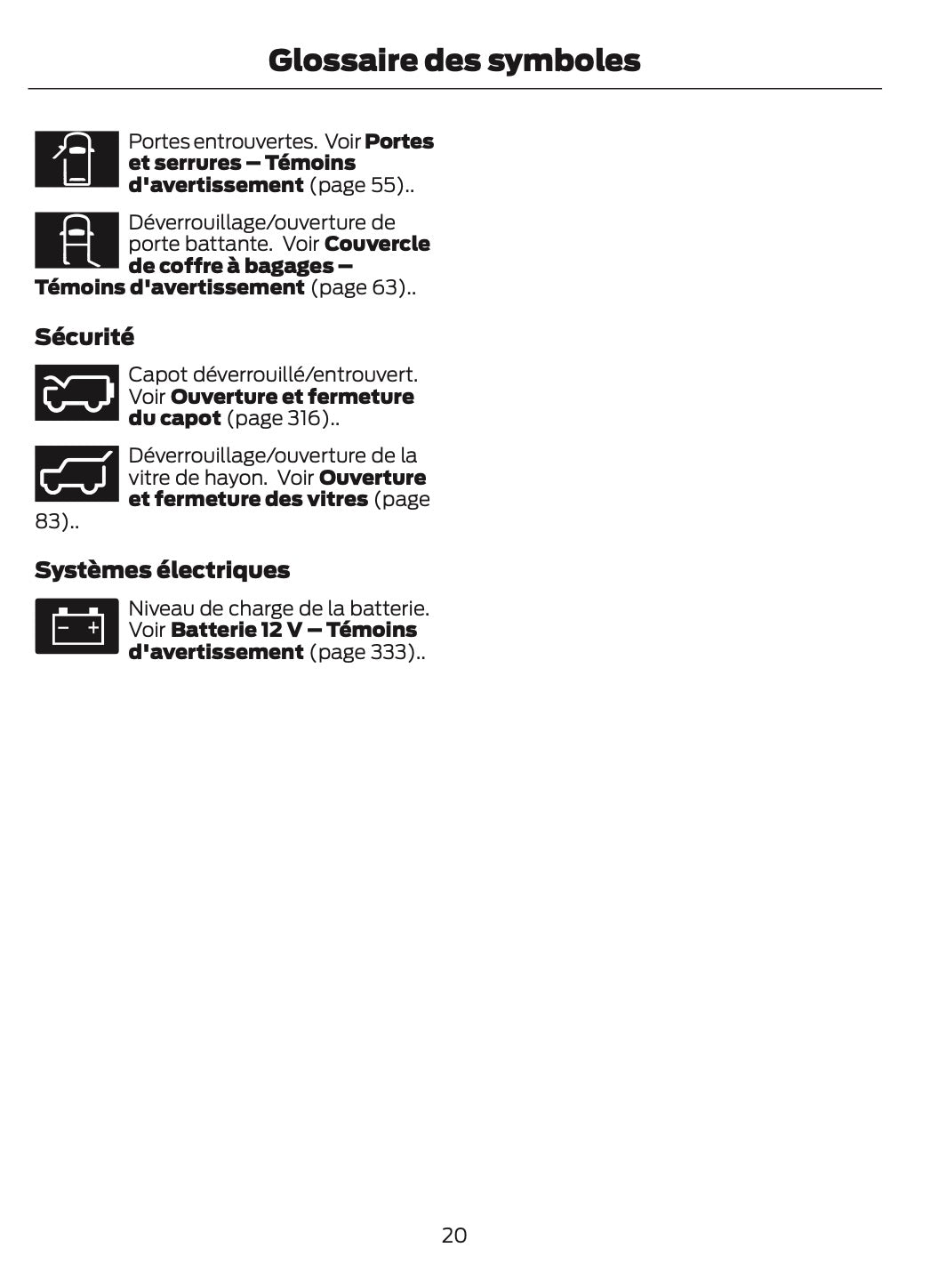 2024-2025 Ford Bronco Gebruikershandleiding | Frans