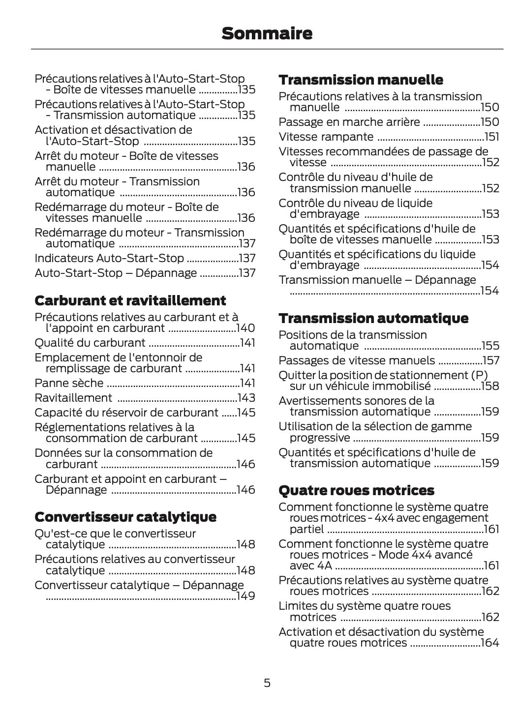 2024-2025 Ford Bronco Gebruikershandleiding | Frans