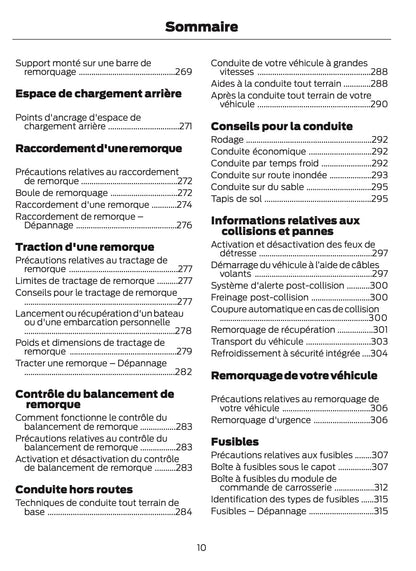 2026 Ford Bronco Owner's Manual | French