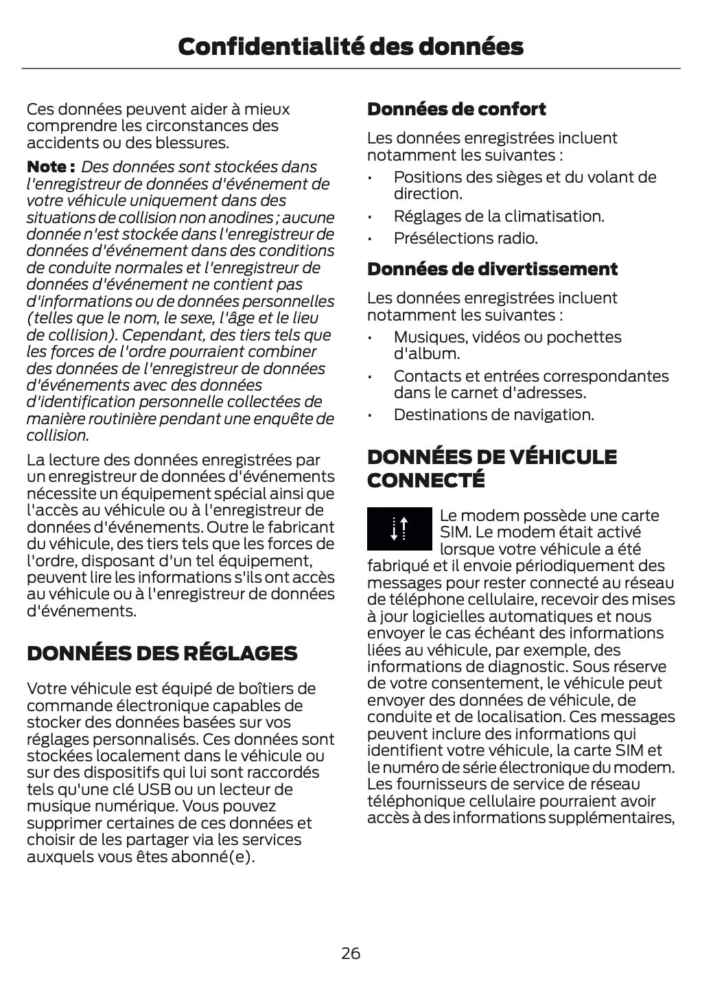 2026 Ford Bronco Owner's Manual | French