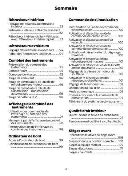 2026 Ford Bronco Owner's Manual | French