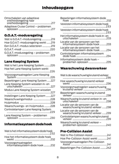 2024-2025 Ford Bronco Gebruikershandleiding | Nederlands