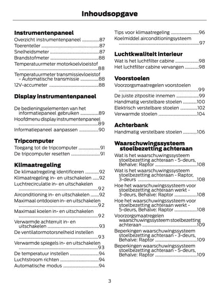 2024-2025 Ford Bronco Gebruikershandleiding | Nederlands