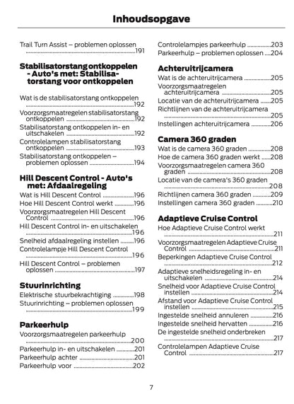 2024-2025 Ford Bronco Gebruikershandleiding | Nederlands