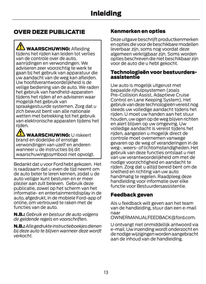 2026 Ford Bronco Owner's Manual | Dutch