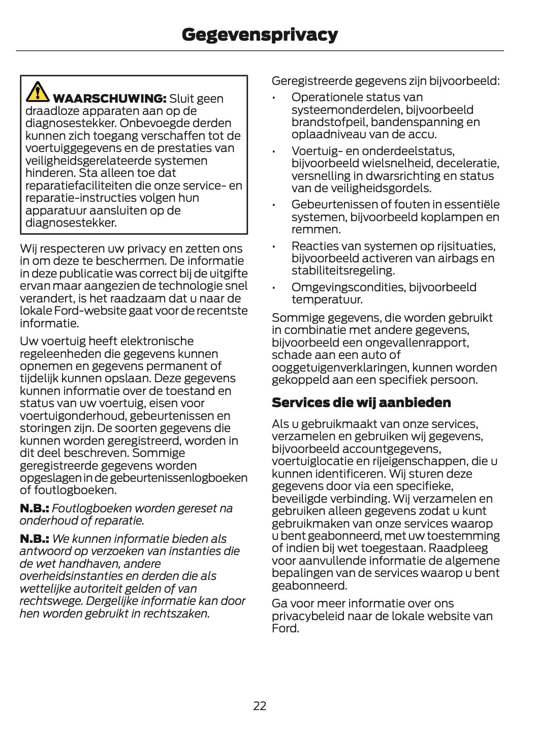 2026 Ford Bronco Owner's Manual | Dutch