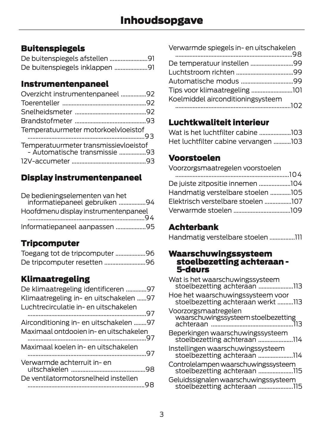 2026 Ford Bronco Owner's Manual | Dutch
