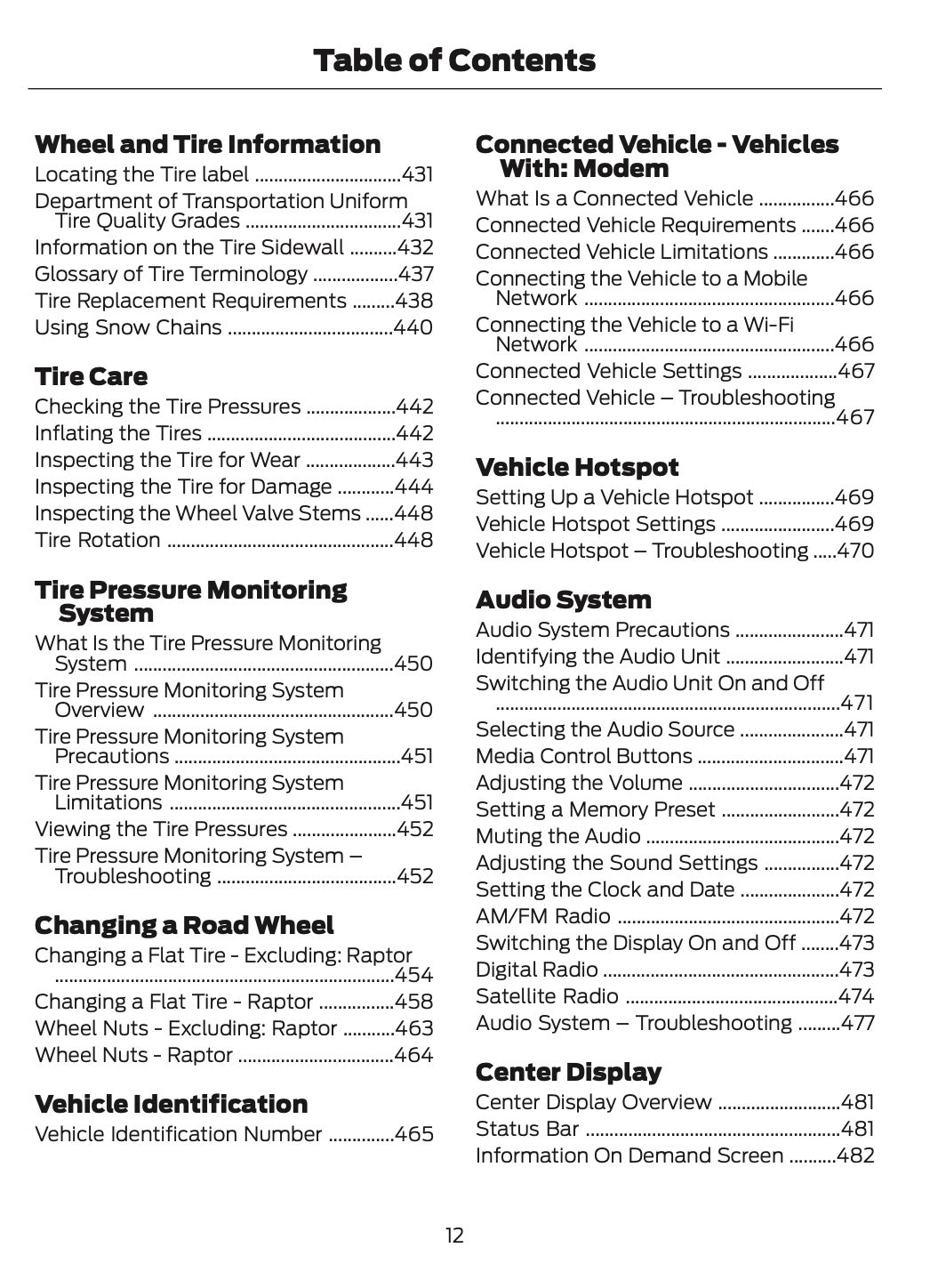 2025 Ford Bronco Owner's Manual | English US