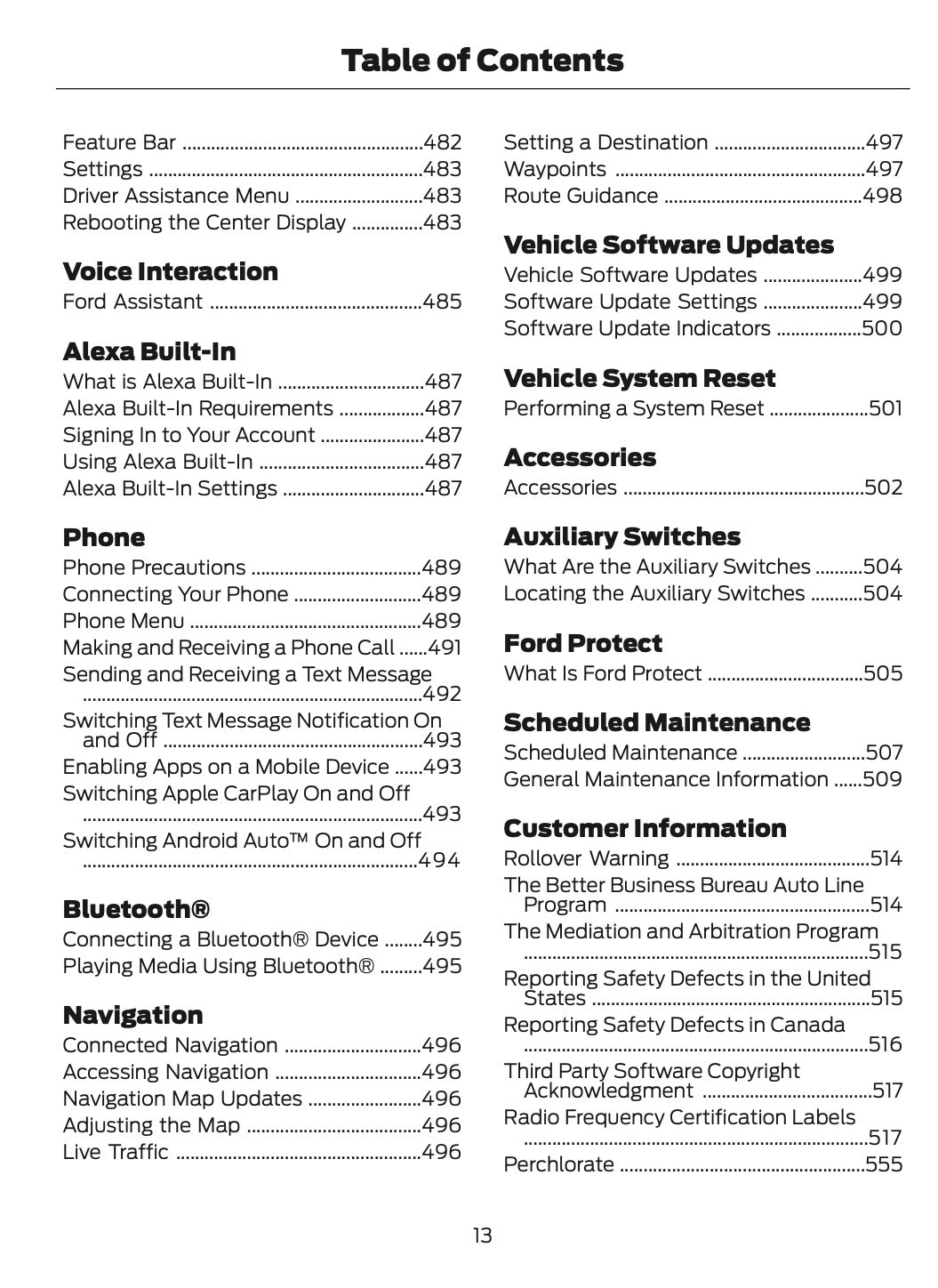2025 Ford Bronco Owner's Manual | English US