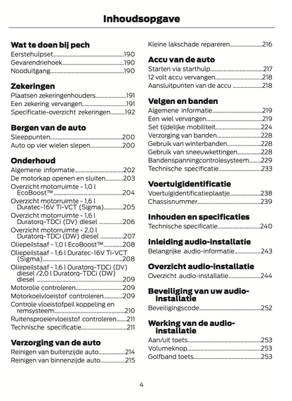 2012-2014 Ford C-Max Gebruikershandleiding | Nederlands