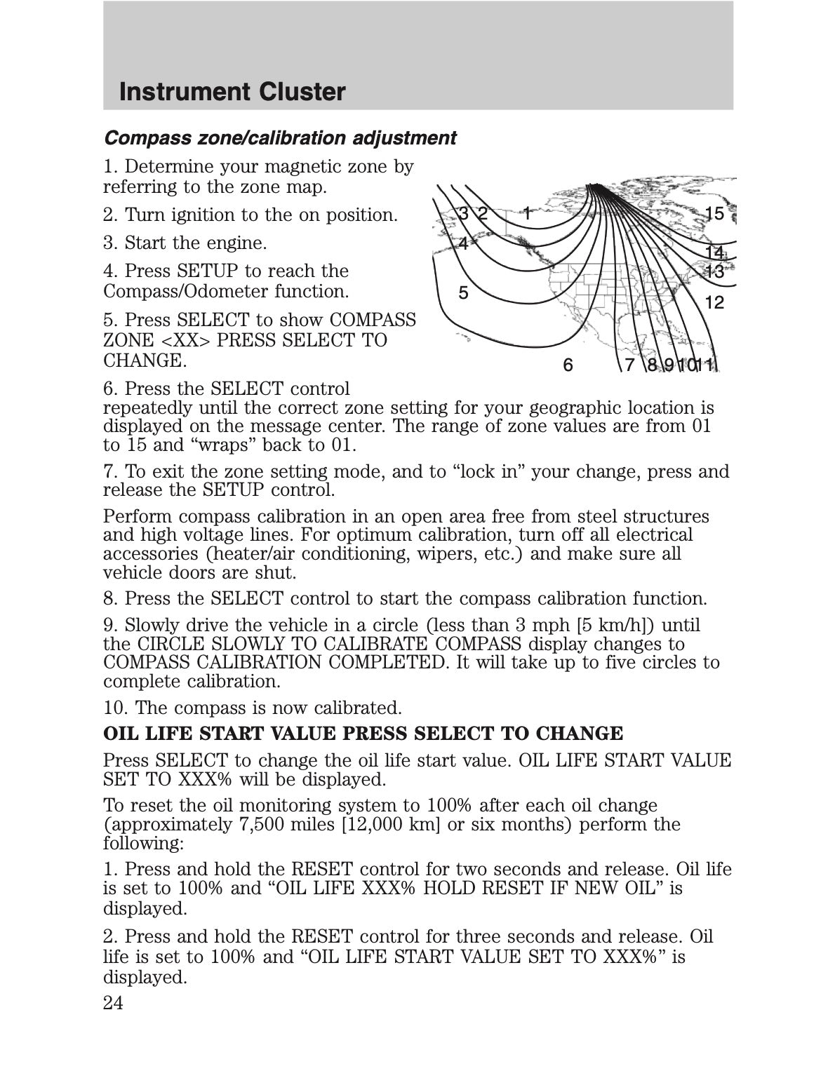 2010 Ford Crown Victoria/Mercury Grand Marquis Owner's Manual | English US
