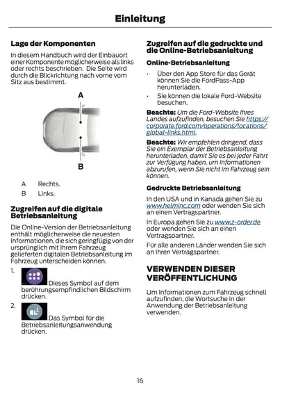 2024-2025 Ford Explorer Owner's Manual | German