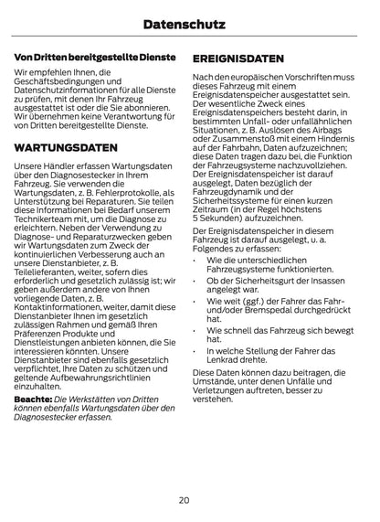 2024-2025 Ford Explorer Owner's Manual | German