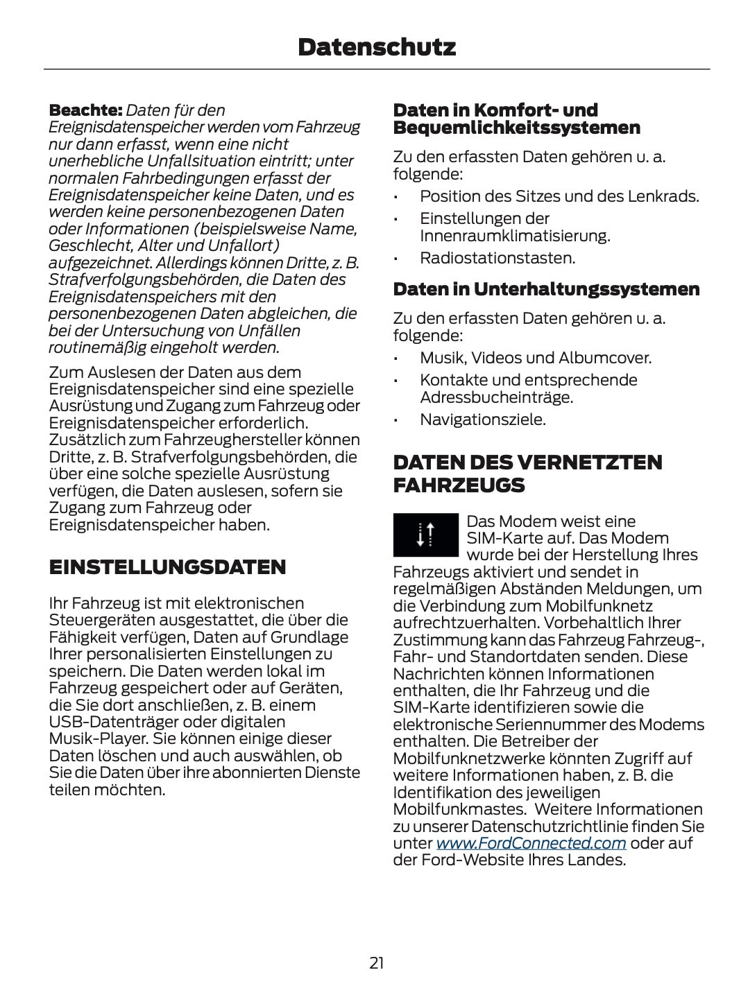 2024-2025 Ford Explorer Owner's Manual | German