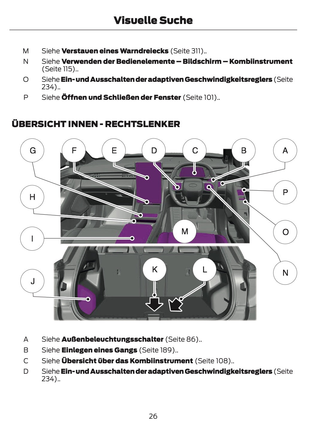 2024-2025 Ford Explorer Owner's Manual | German