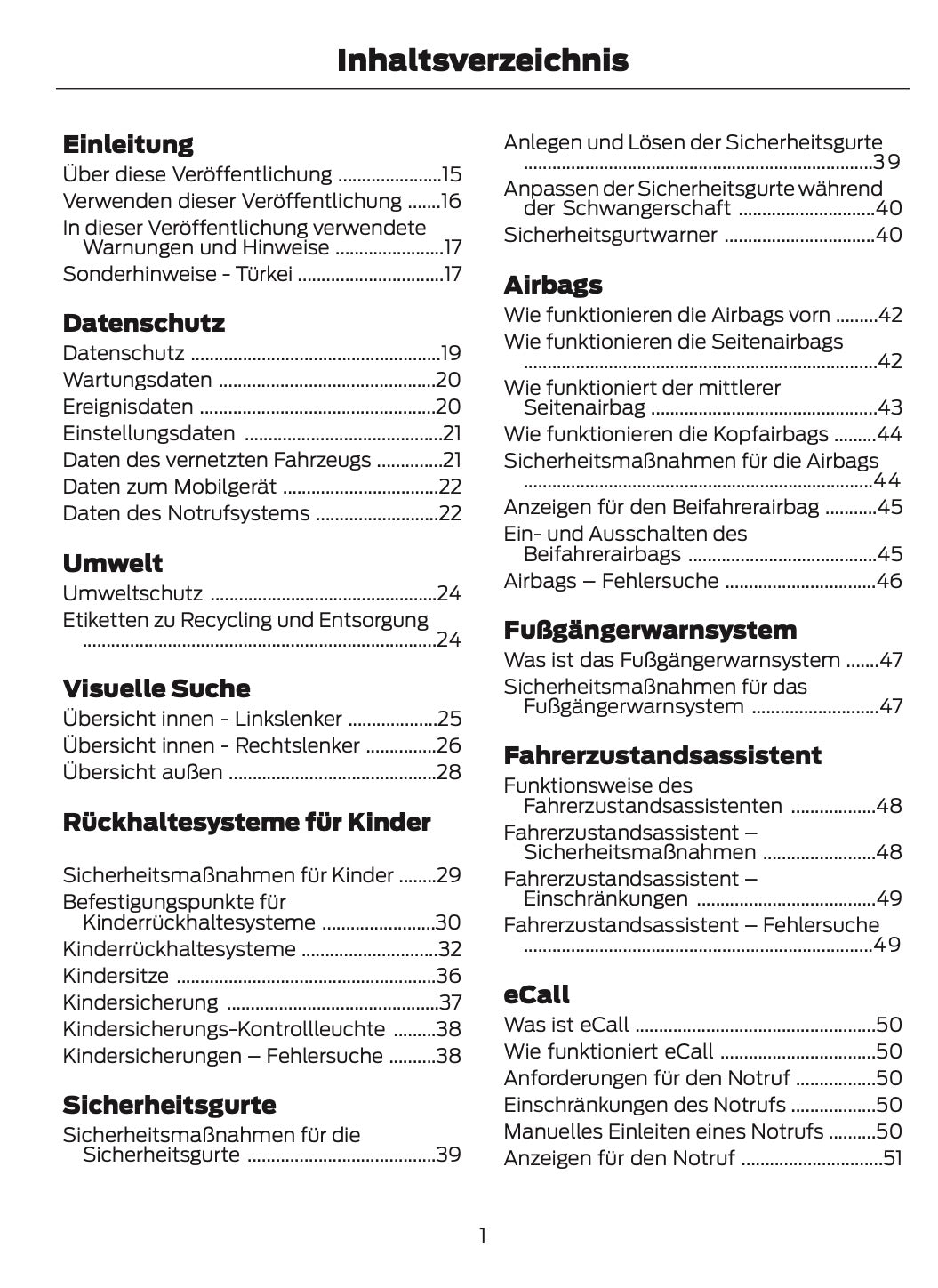 2024-2025 Ford Explorer Owner's Manual | German