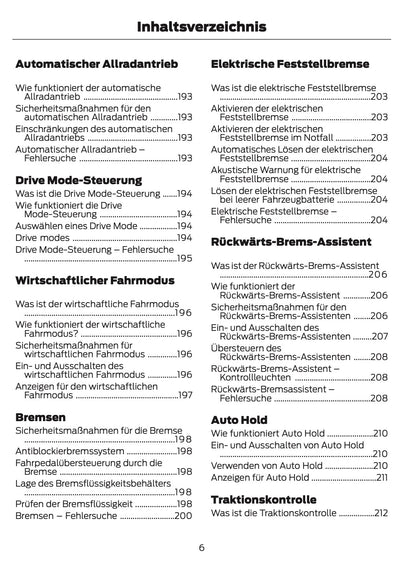 2024-2025 Ford Explorer Owner's Manual | German